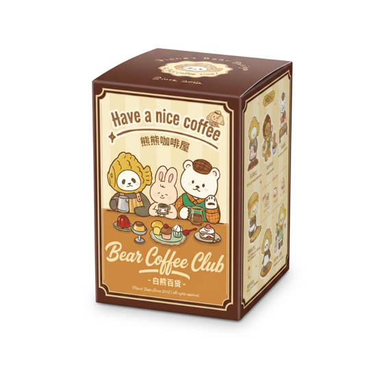 1768. Planet Bear Bear Coffee Club Series Blind Box