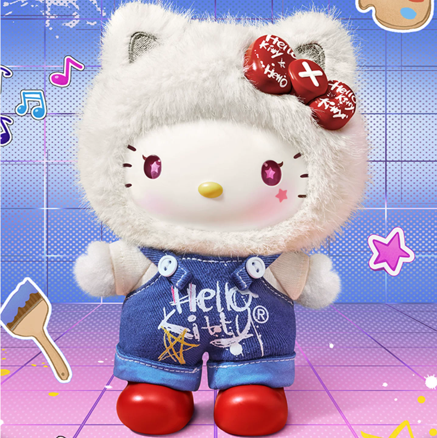 1779. HK Graffiti Series Plush Blind Box