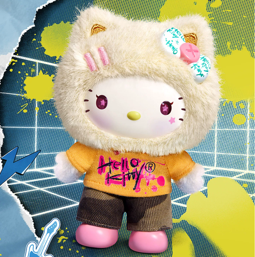 1779. HK Graffiti Series Plush Blind Box