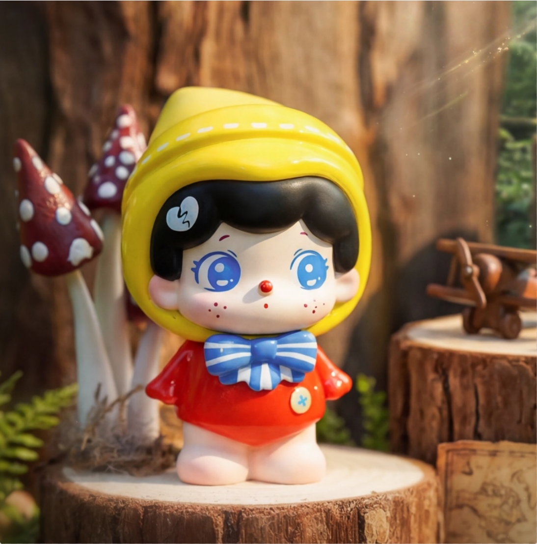 1786. Little Bear Diandian Mini Fairy Tale Town Series Beans Blind Box