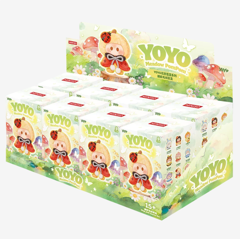 1797. YOYO Meadow PomPom Series Plush Blind Box