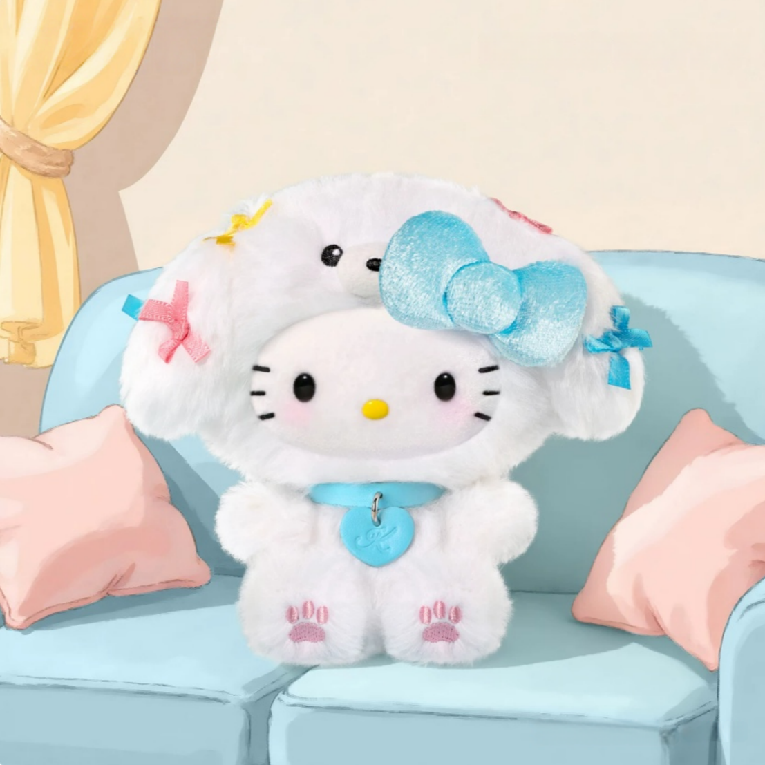 1801. HK Puppy Party Series Plush Blind Box