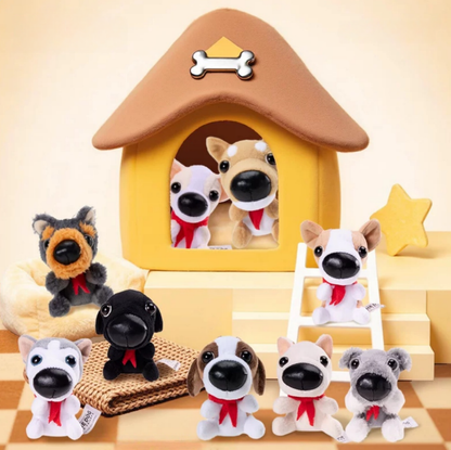 1802. The Dog And Friends Series Plush Pendant Blind Box