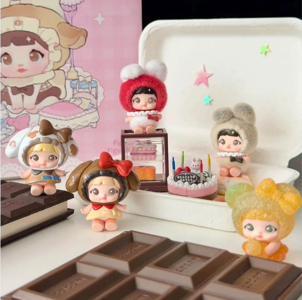 1820. Nommi Sweetheart Plan Series Beans Blind Bag