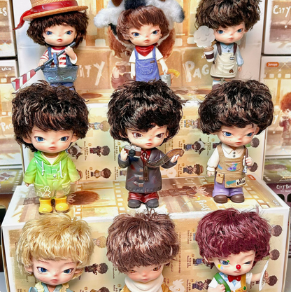 1824. Ukio City Pages Series Blind Box