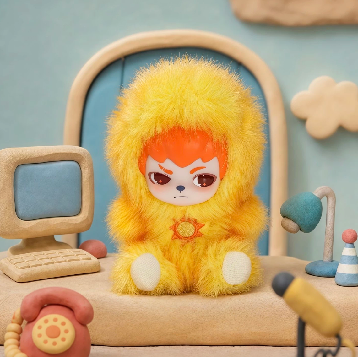 1832. RAYAN Low Pressure Series Plush Blind Box