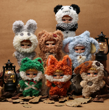 1850. Bad Kid Kippo Rebel Paradise Series Plush Blind Box