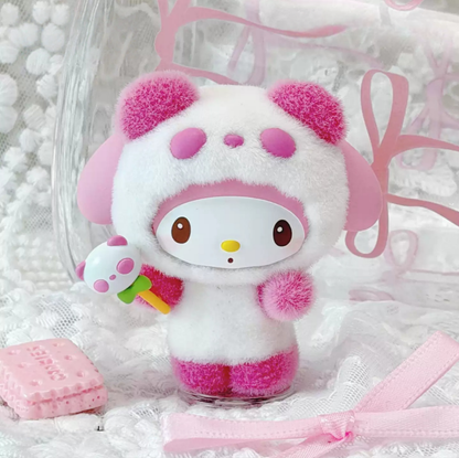 1852. SANRIO CHARACTERS Colorful Panda Series Figures Blind Box