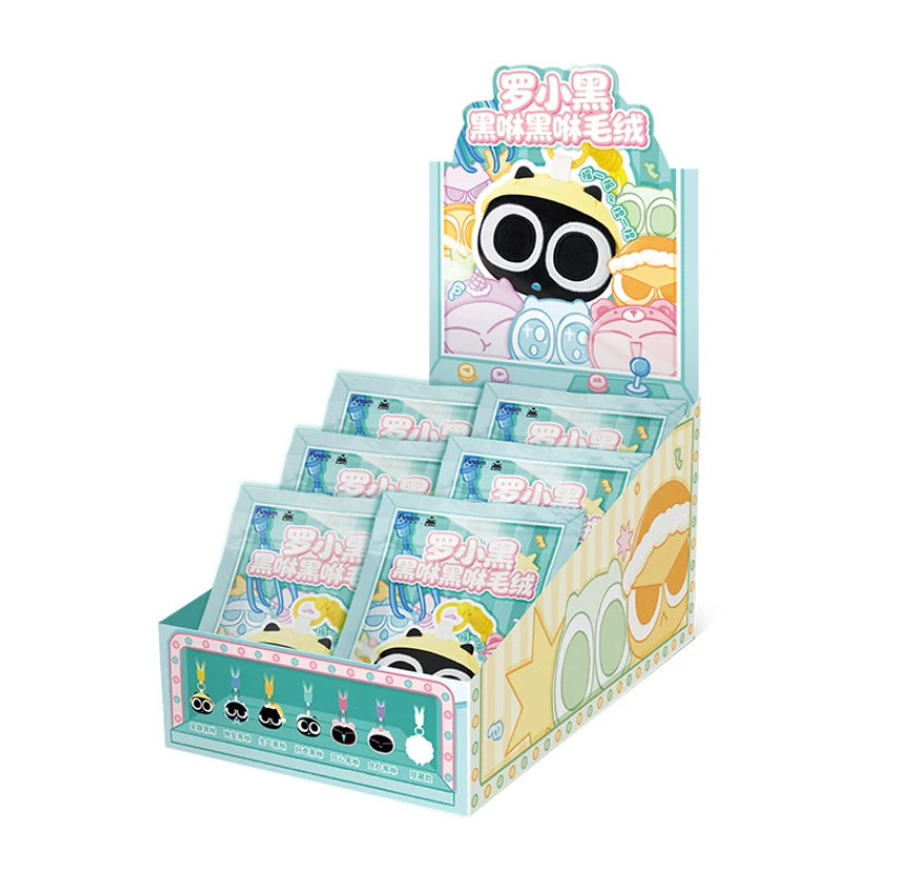 1860. Luo Xiao Hei Series Plush Blind Box