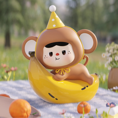 1908. BAOBAO Spring Camping Trip Series Figures Blind Box