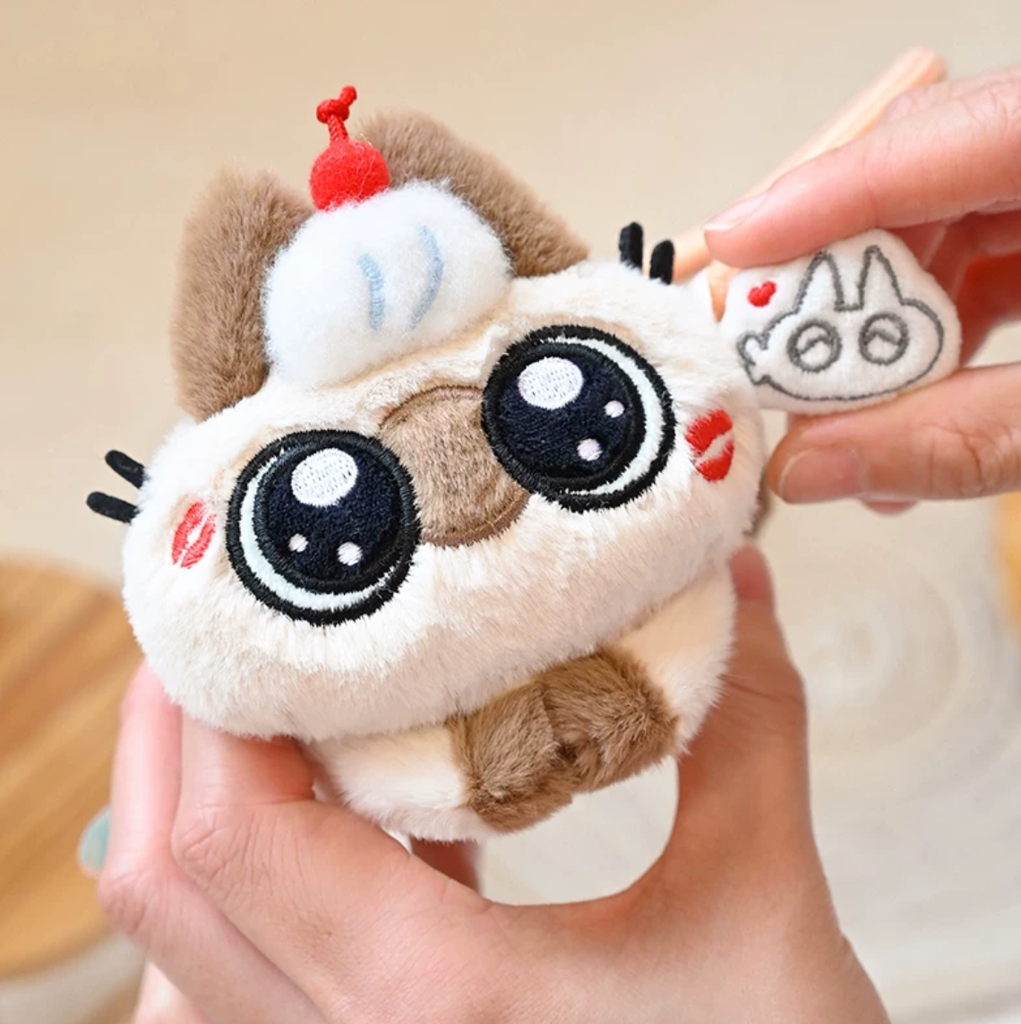 1916. AZUKISAN Paw-tucked Series Plush Blind Box