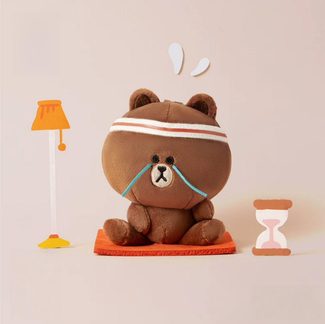 1918. Brown Bear Ordinary Days Series Plush Blind Box