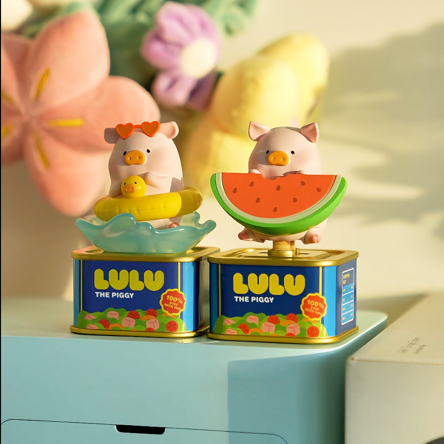 1934. LULU THE PIGGY Holidays Series Solar Motion Blind Box
