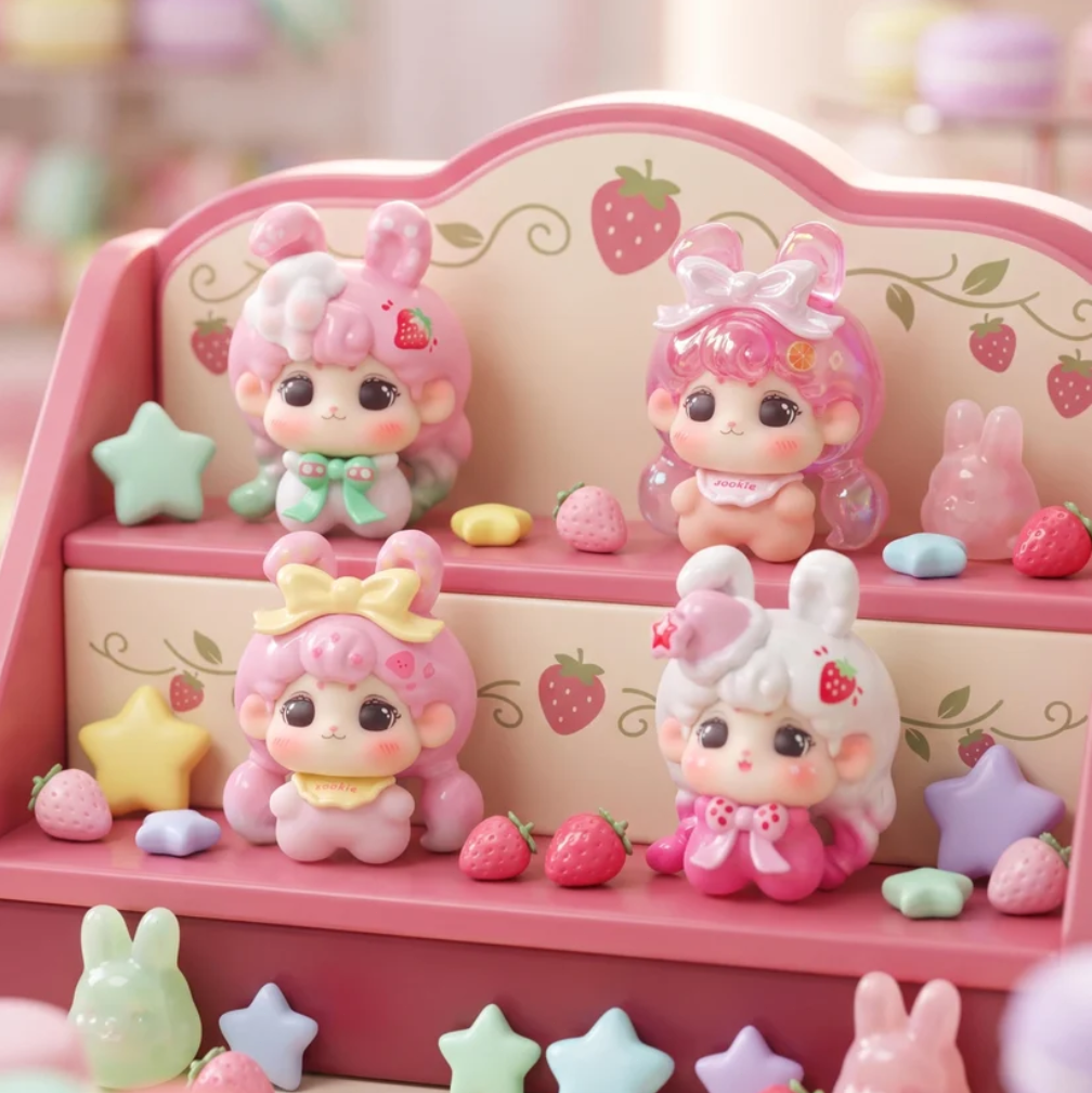 1995. Tookie Rabbit Gummy Series Squishy Beans Blind Bag