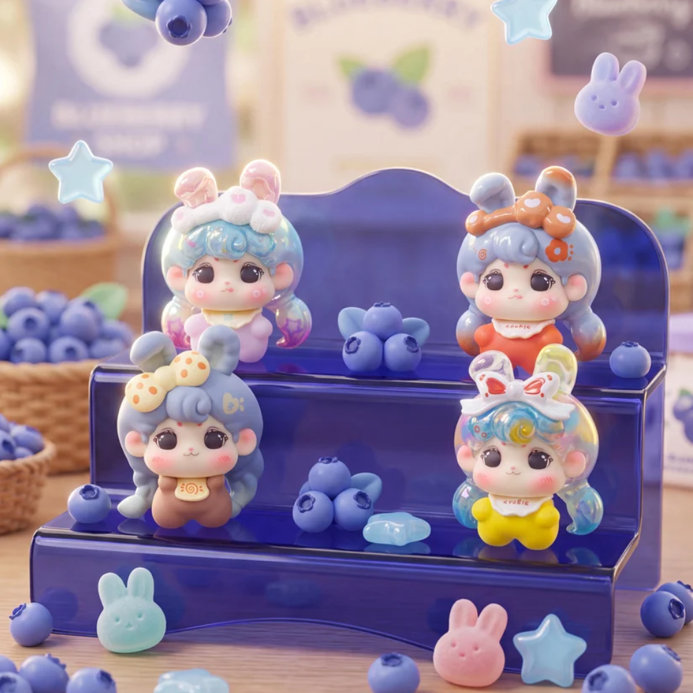 1995. Tookie Rabbit Gummy Series Squishy Beans Blind Bag