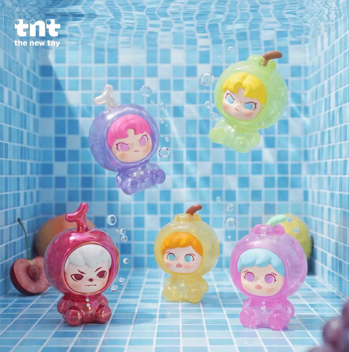 1997. TNTSPACE Fruit Jar Series Beans Blind Bag