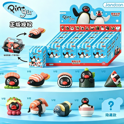 1999. Pingu Sushi Shop Series Beans Blind Box