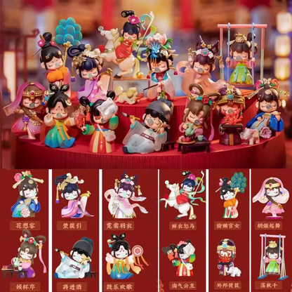 2004. Nanci The Grandeur of Tang Series Figures Blind Box