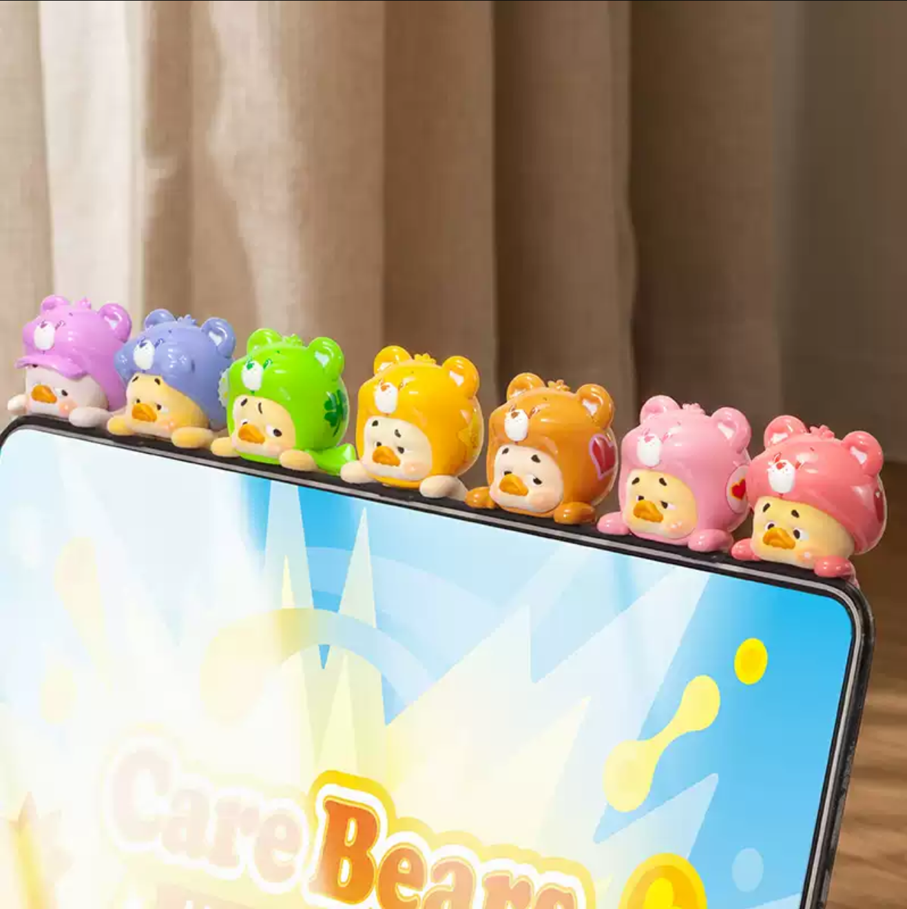 2013. Care Bears & UpsetDuck By Your Side Duck Decor Series Blind Box