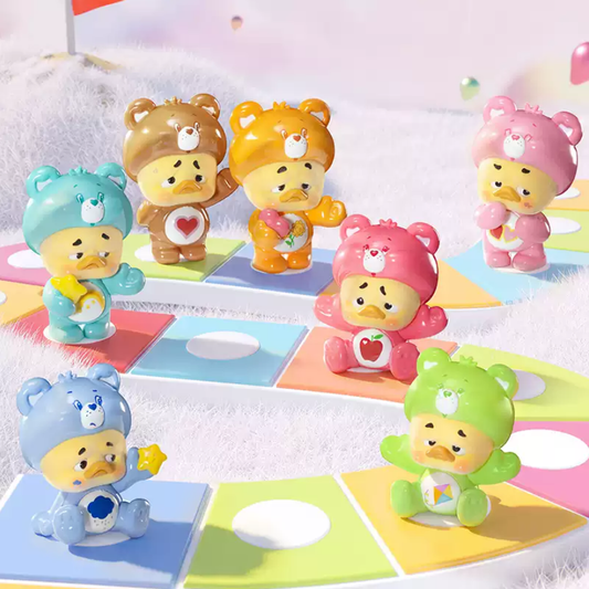 2031. Upset Duck & Care Bears Secret Wish Duck Series Beans Blind Box