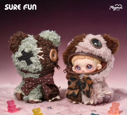 2044. Maymei Greedy Bear Series Plush Blind Box