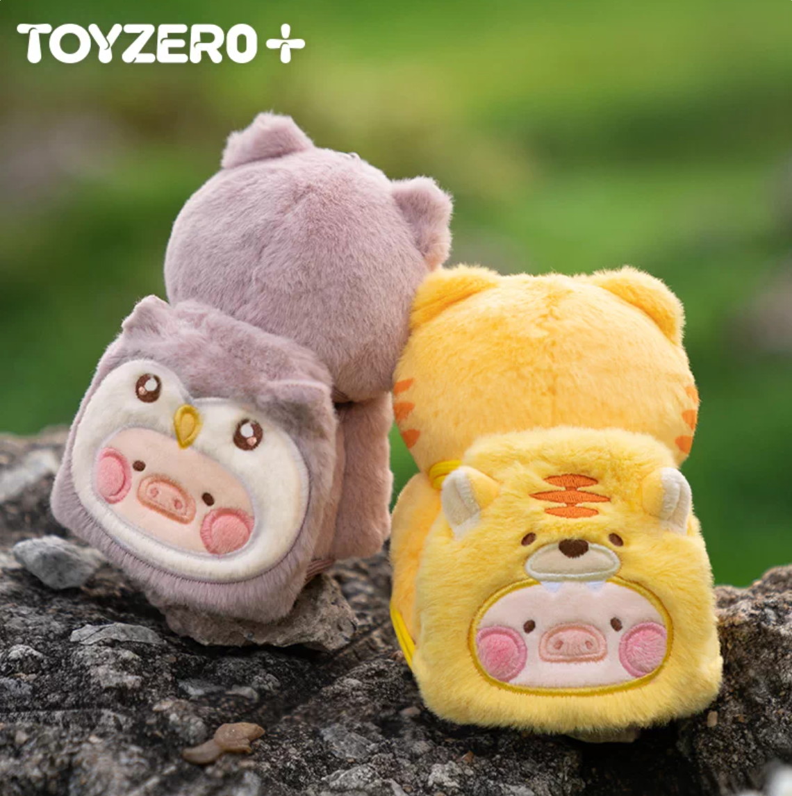 2047. LULU THE PIGGY Animal Party V2 Series Mini Plush Earphone Bag Blind Box