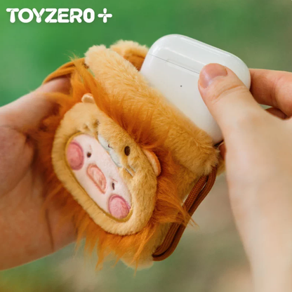 2047. LULU THE PIGGY Animal Party V2 Series Mini Plush Earphone Bag Blind Box