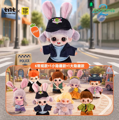 2062. TNTSPACE × Zootopia 2 Mysterious Journey Series Plush Pendant Blind Box