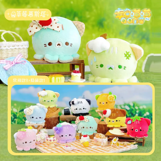 2066. OCTOCAT QQ Mochi Series Plush Blind Box