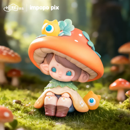 2084. IMPOPO PIX Whisper In Night Series Figures Blind Box