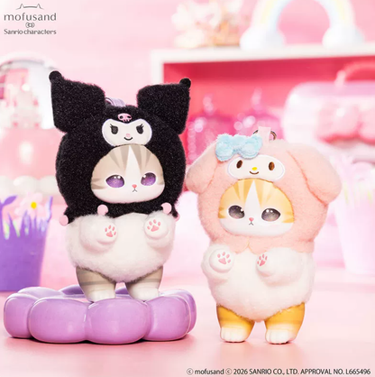 2086. Mofusand & Sanrio Characters Series Plush Blind Box