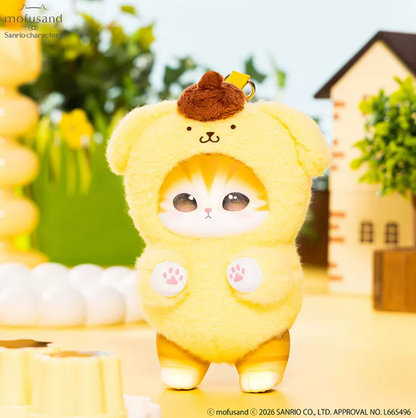 2086. Mofusand & Sanrio Characters Series Plush Blind Box