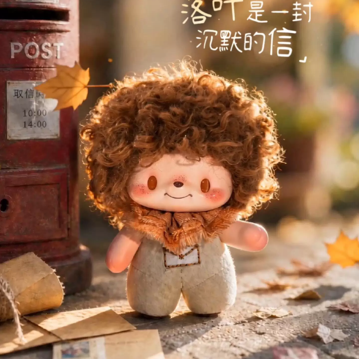 2090. Paikke One Second Lucky, Next Second Lucky Series Plush Pendant Blind Box