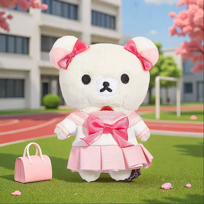 2102. Rilakkuma School Uniform Series Plush Pendant Blind Box