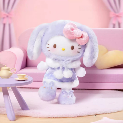 2112. Hello Kitty Lop Ear Bunny Series Plush Pendant Blind Box