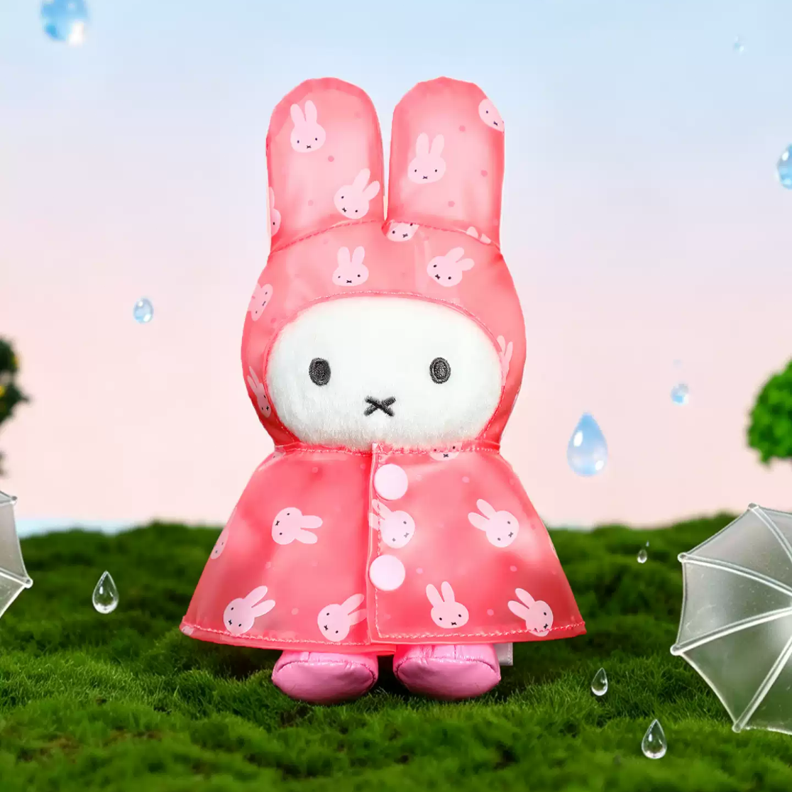 2115. Miffy Raincoat Series Plush Pendant Blind Box