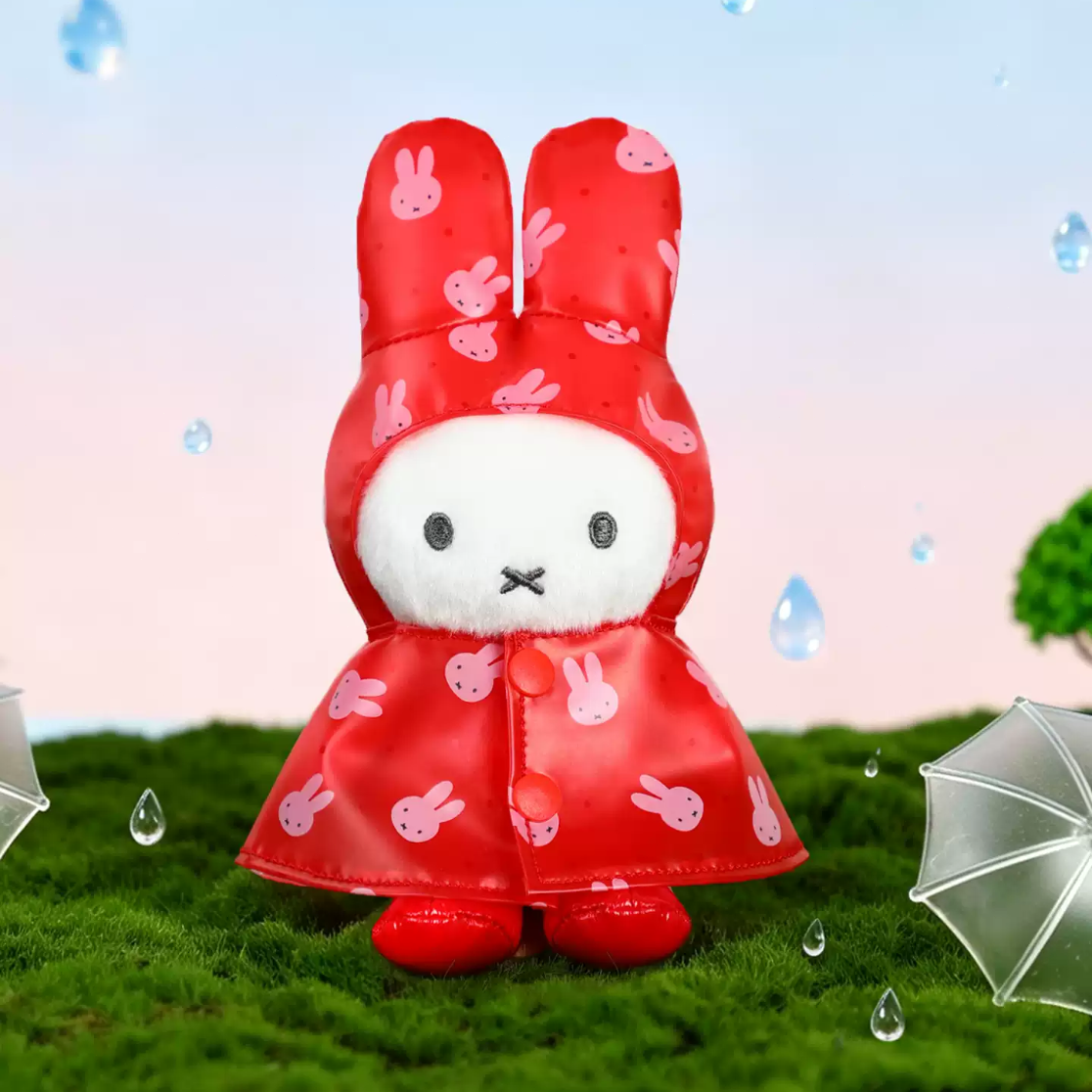 2115. Miffy Raincoat Series Plush Pendant Blind Box