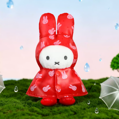 2115. Miffy Raincoat Series Plush Pendant Blind Box