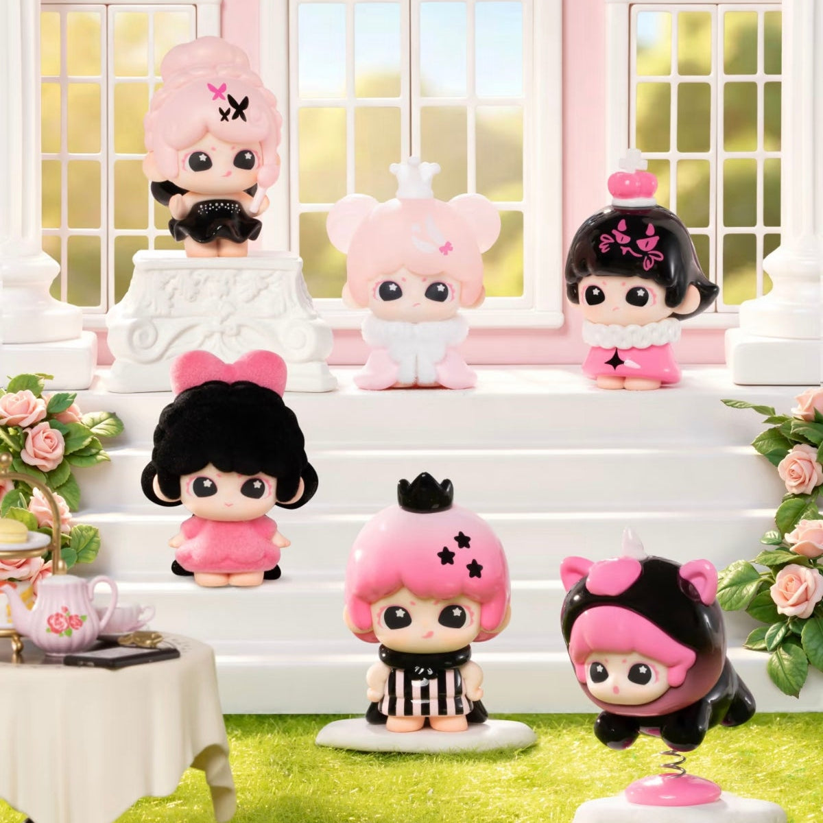 2082. LANCY LULU Black Fairy Tales Series Beans Blind Box