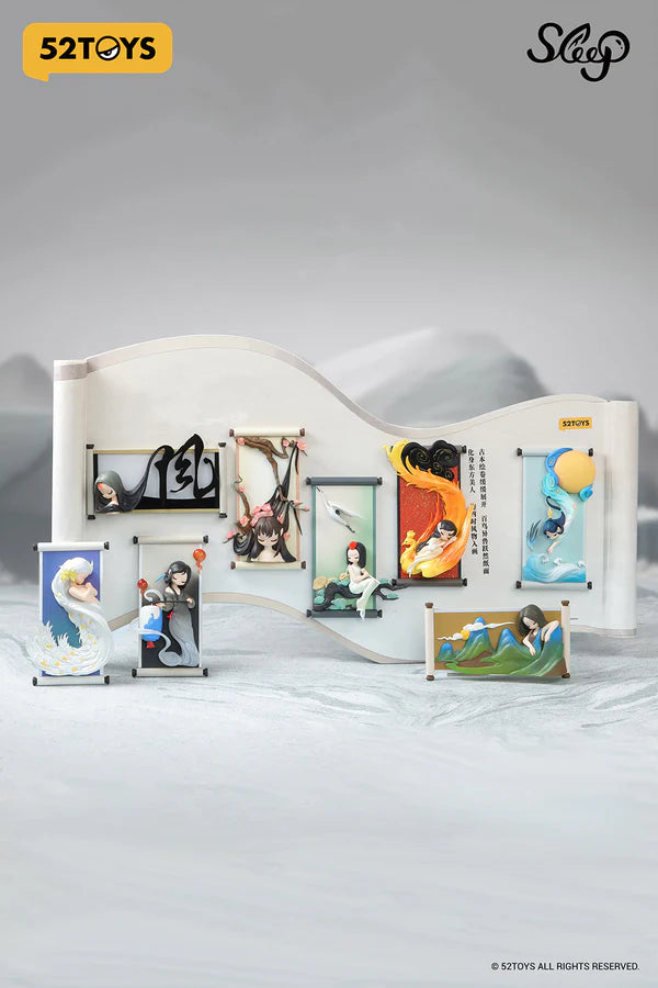 174. Sleep Chinese Scrolls Series Blind Box by 52toys