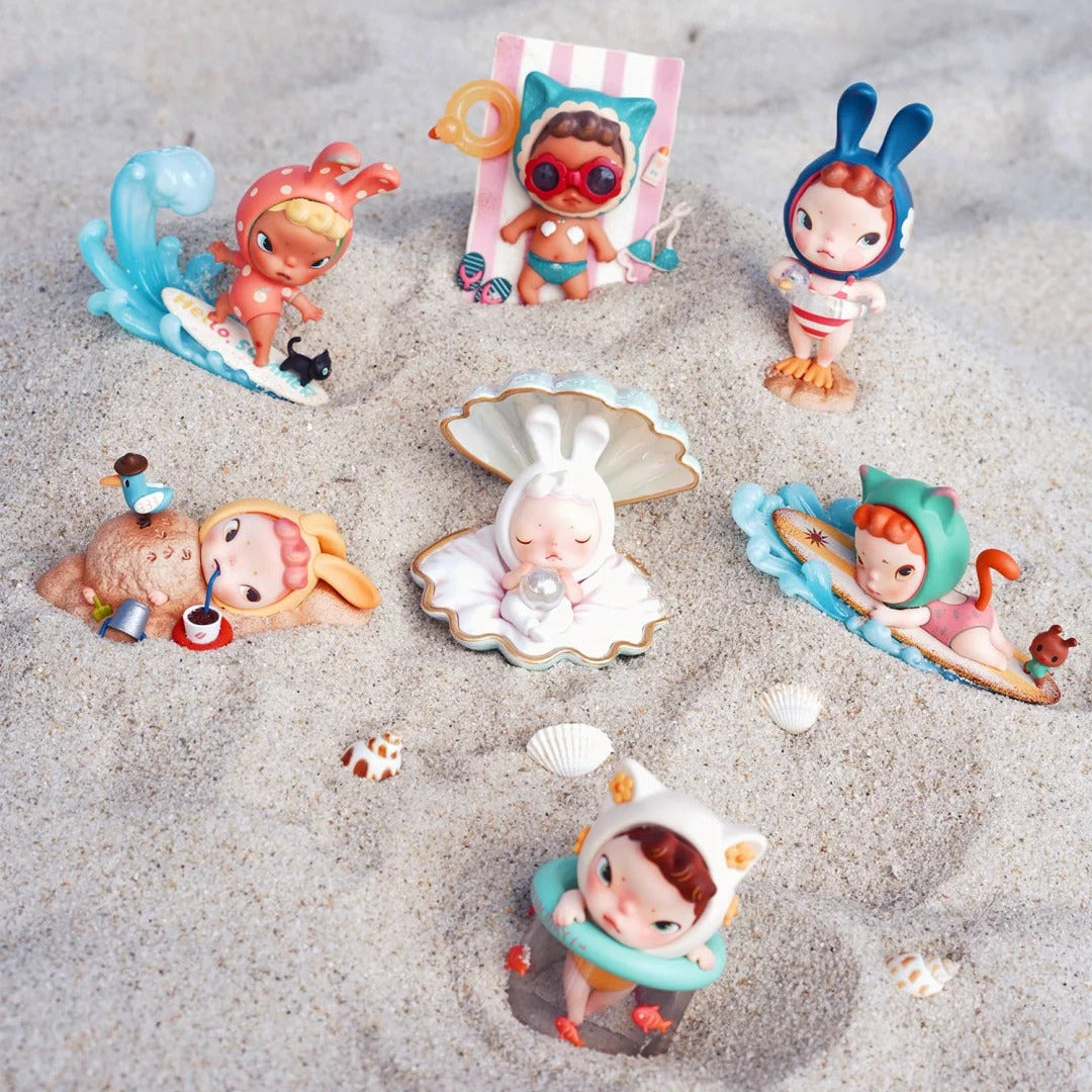 2219. Sooya Beach Vacation Series Figures Blind Box