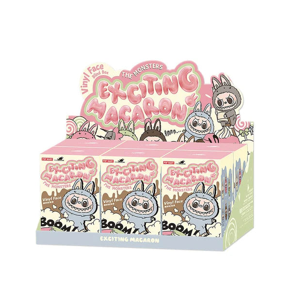 43. The Monsters Labubu Exciting Macaron Series Plush Blind Box