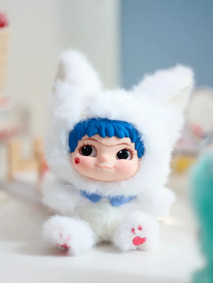 596. Wakuku V2 Fox and Bunny Trick or Treat Series Plush Blind box