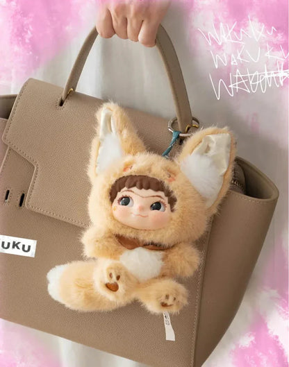 596. Wakuku V2 Fox and Bunny Trick or Treat Series Plush Blind box