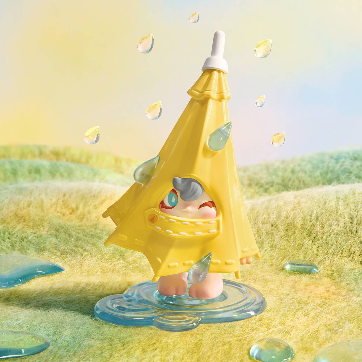 1734. 1001MOONS Wind's Intention Series Figures Blind Box