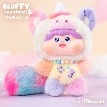 265. Fluffy Meatball Series V2 Plush Blind Box