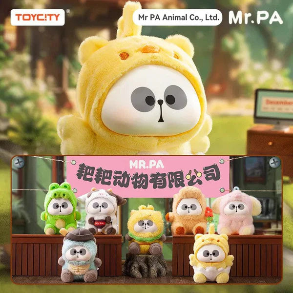 25. MR.PA Animal Limited Company Series Plush Blind Box