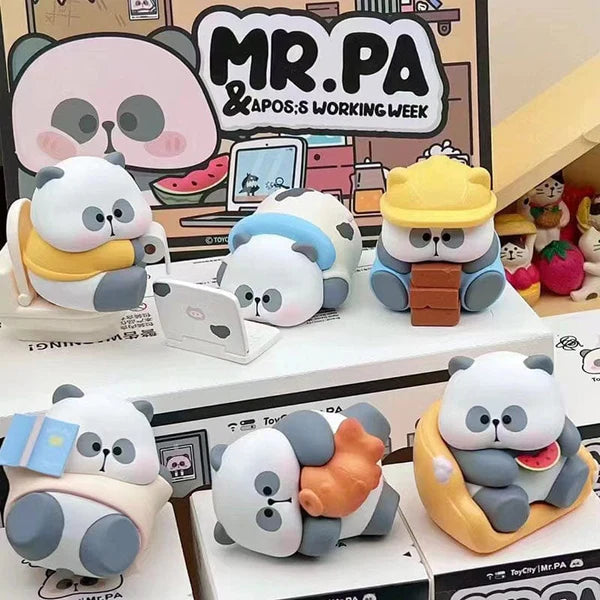 26. MR.PA&APOS's Panda Working Week Series Blind Box