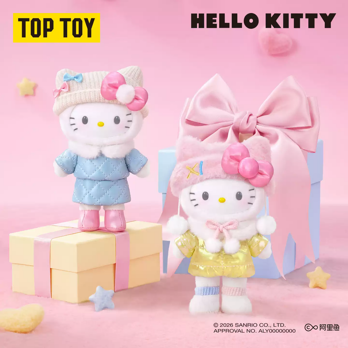 2279. Hello Kitty Heartbeat Photoshoot Series Plush Blind Box