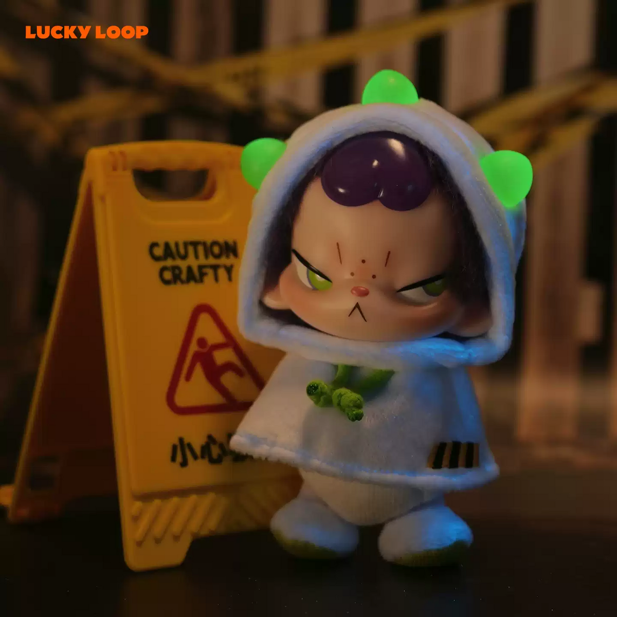2257. Kooie Clumsy Pranks Series Plush Pendant Blind Box